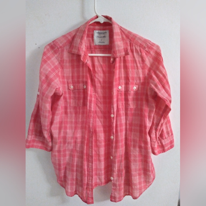 Ae Button Down Blouse